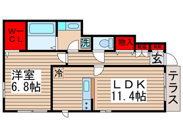 ソラーナⅠの物件間取画像